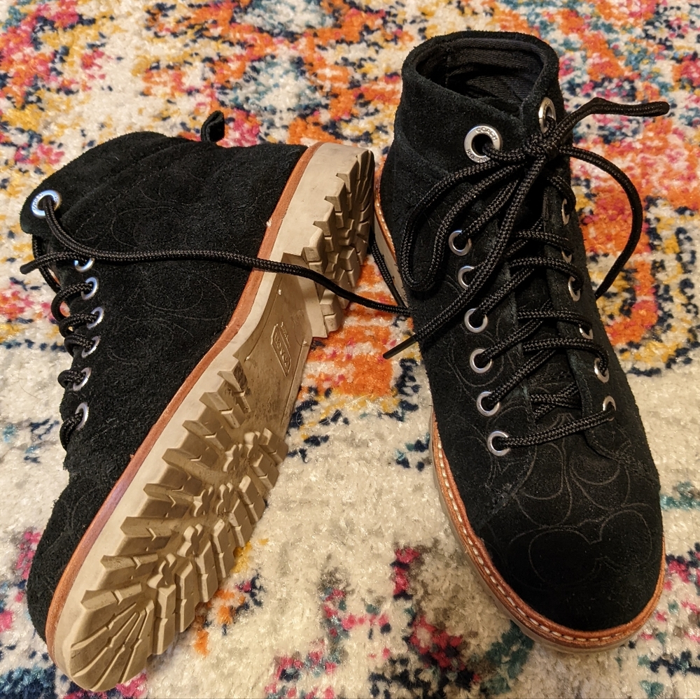 Coach Women's Ester Embossed Boot